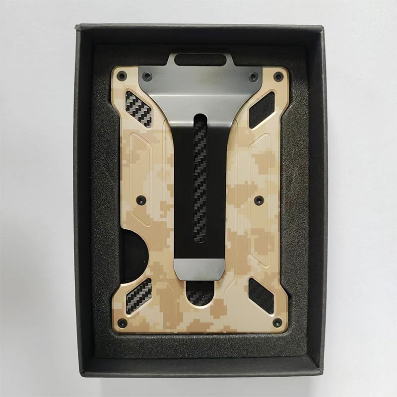 Aluminum Alloy RFID Wallet