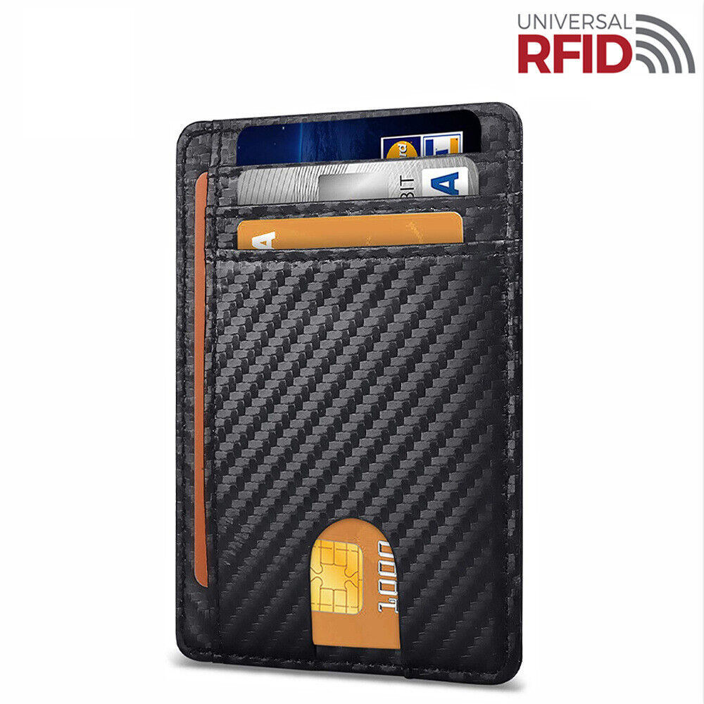Leather Wallet RFID Slim