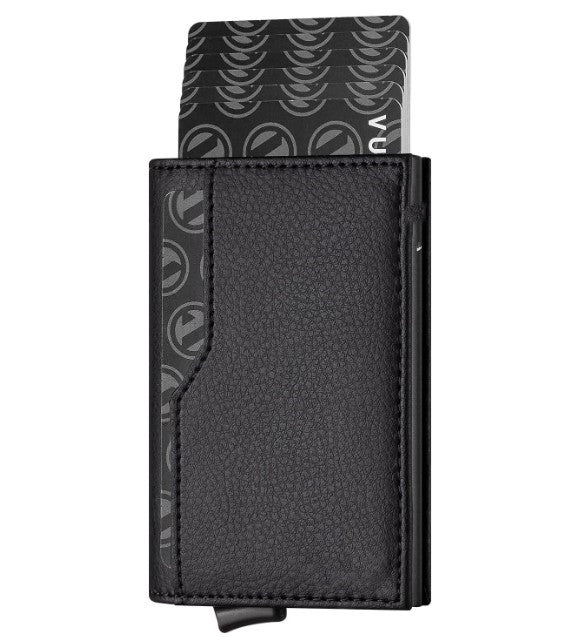 RFID Blocking Automatic Leather Wallet
