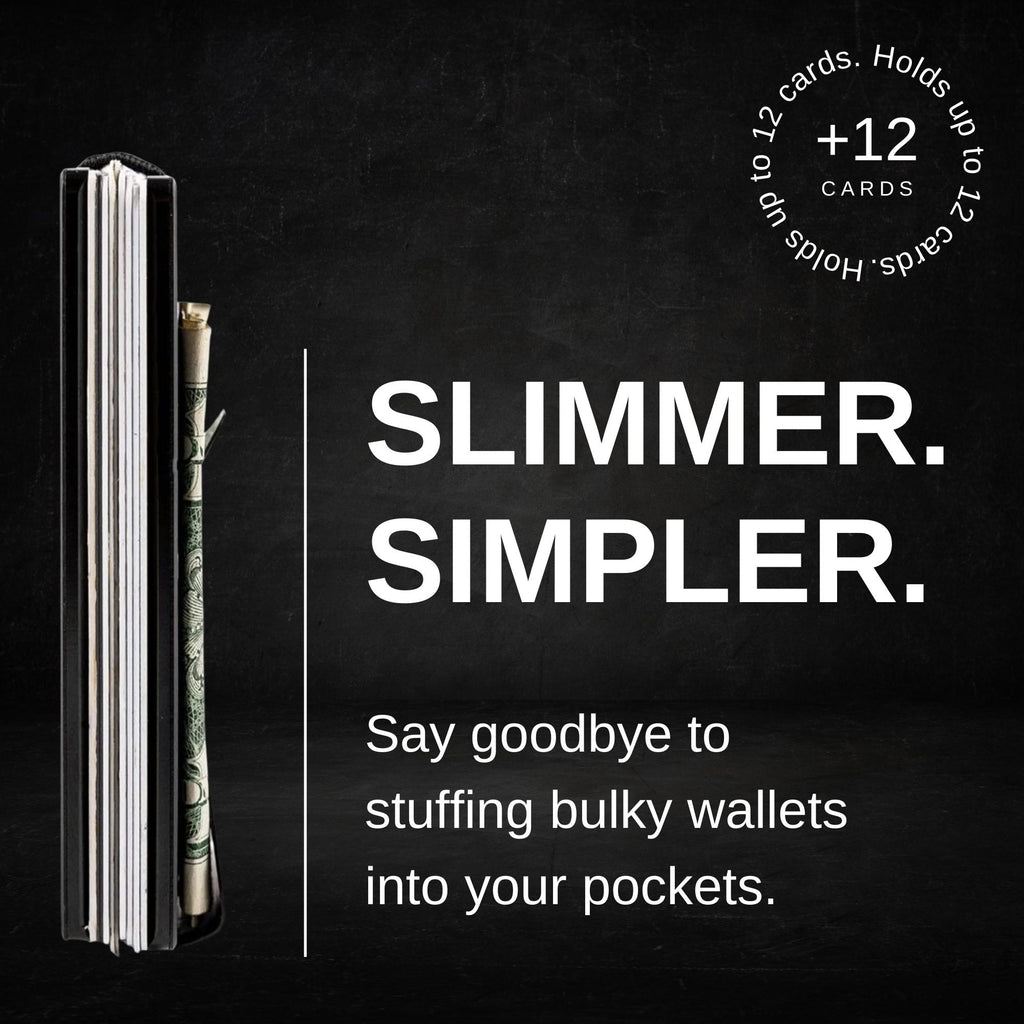 Sleek Carbon Fiber RFID Men's Wallet