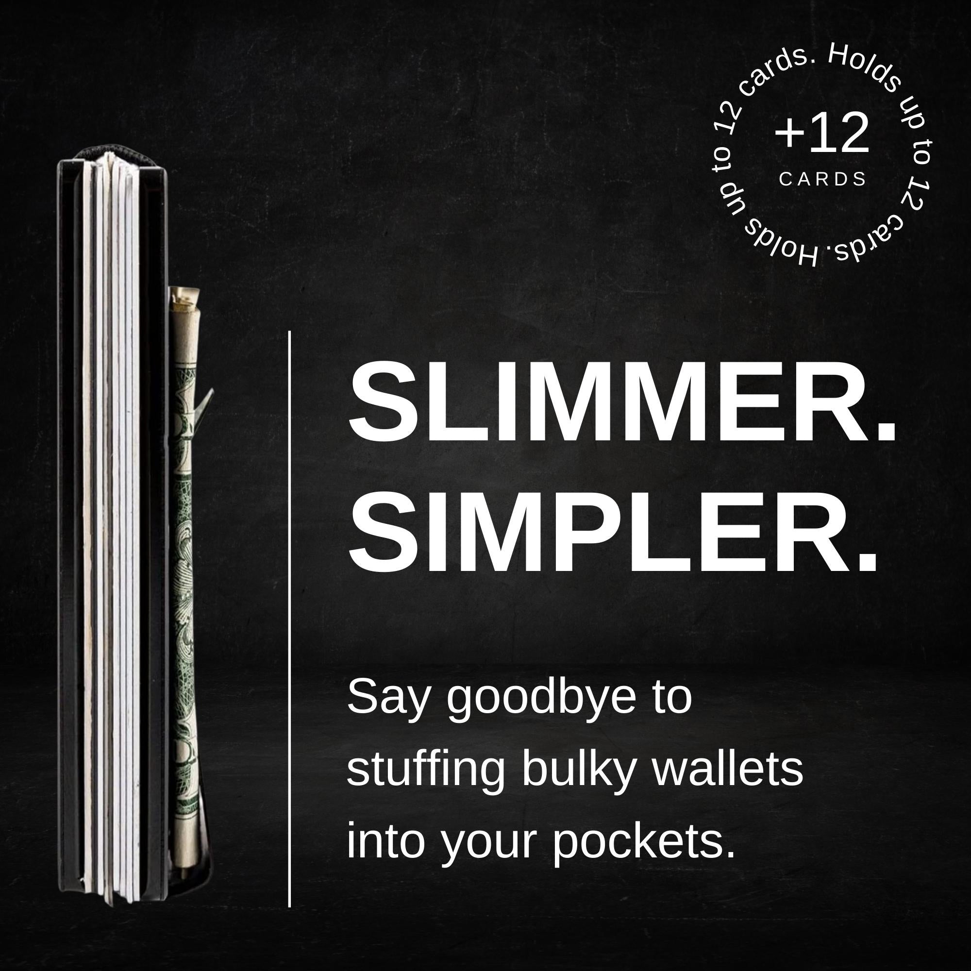 Sleek Carbon Fiber RFID Men's Wallet