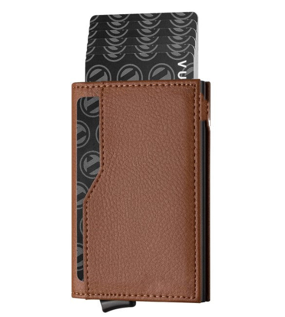 RFID Blocking Automatic Leather Wallet