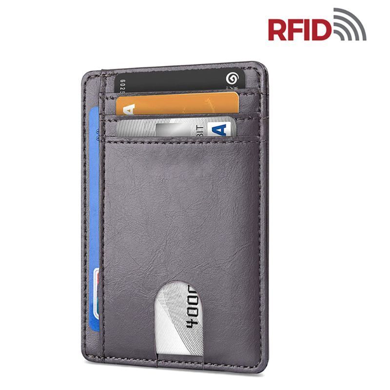 Leather Wallet RFID Slim