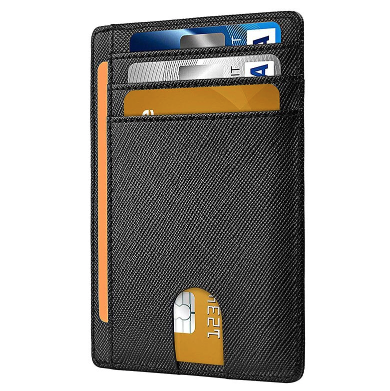 Leather Wallet RFID Slim