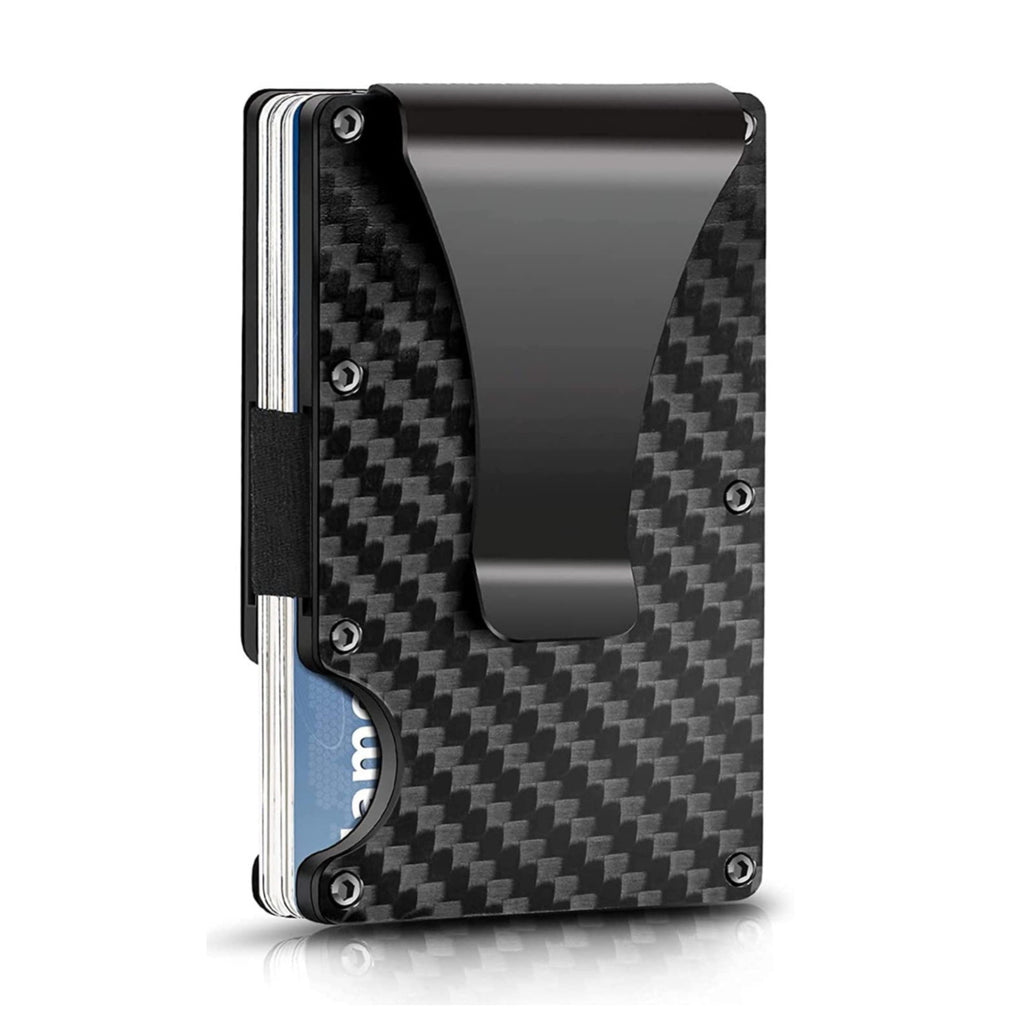 Sleek Carbon Fiber RFID Men's Wallet