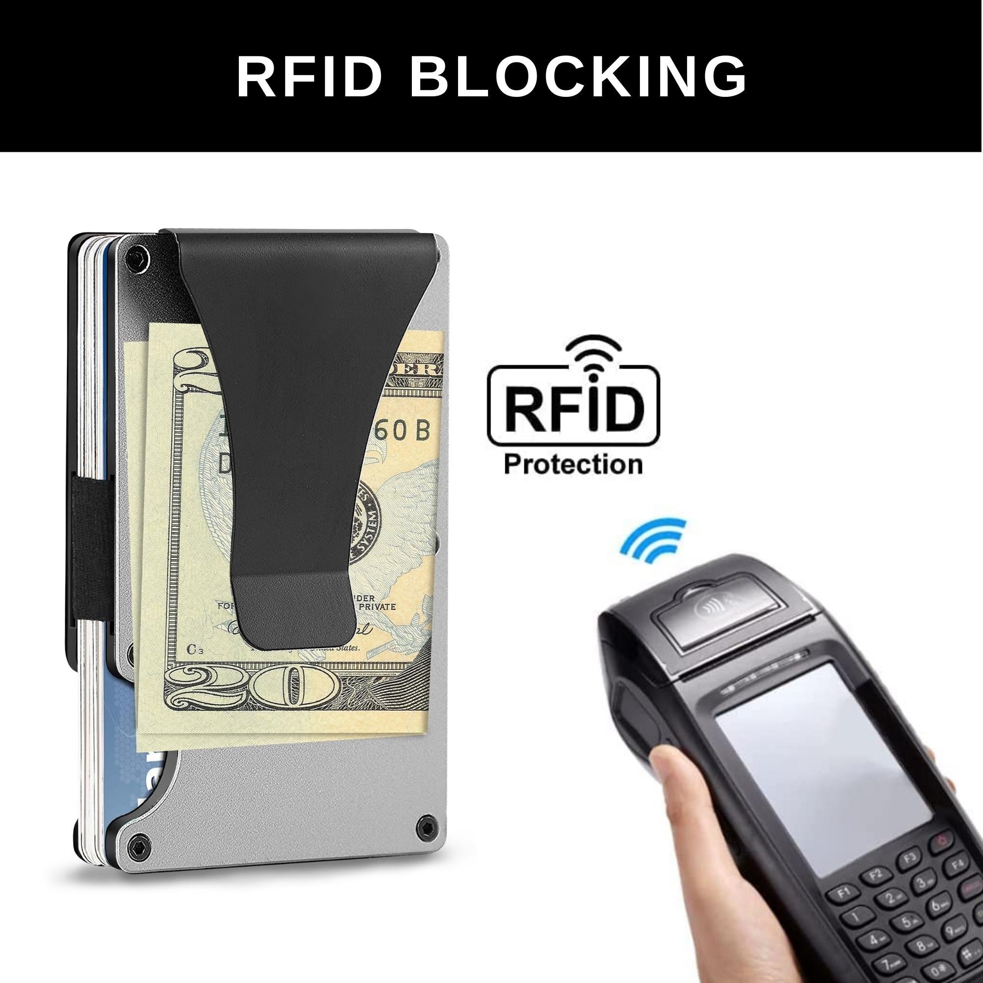Sleek Carbon Fiber RFID Men's Wallet