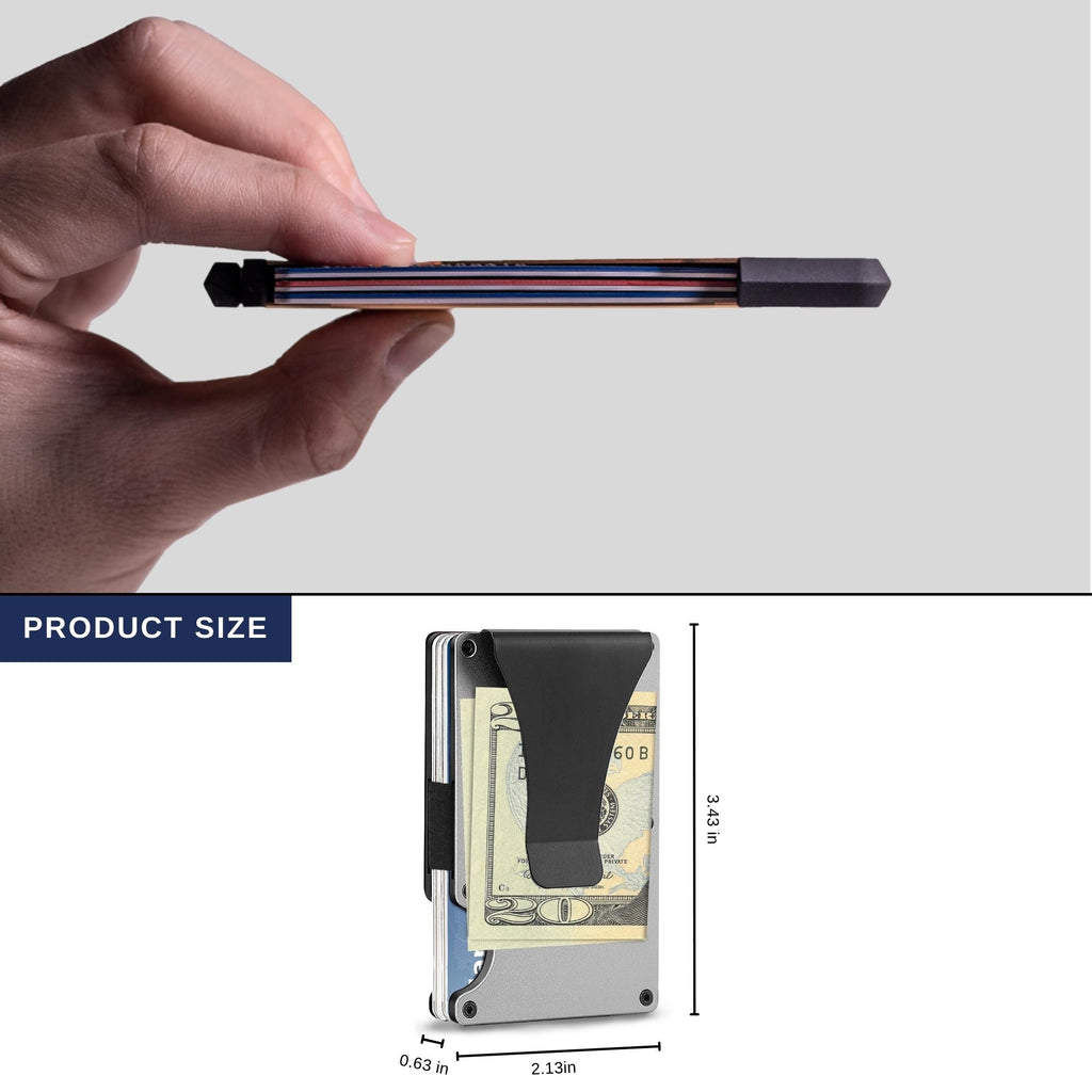 Sleek Carbon Fiber RFID Men's Wallet