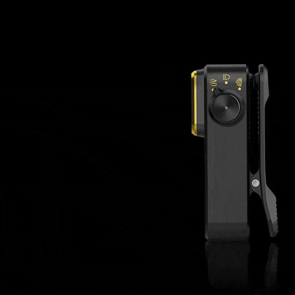 Olight Oclip Pro S Clip-On Light — White, RGB & UV