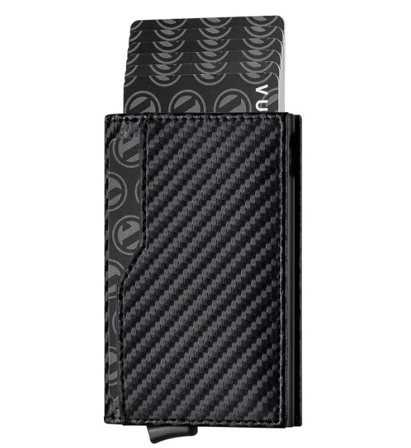 RFID Blocking Automatic Leather Wallet