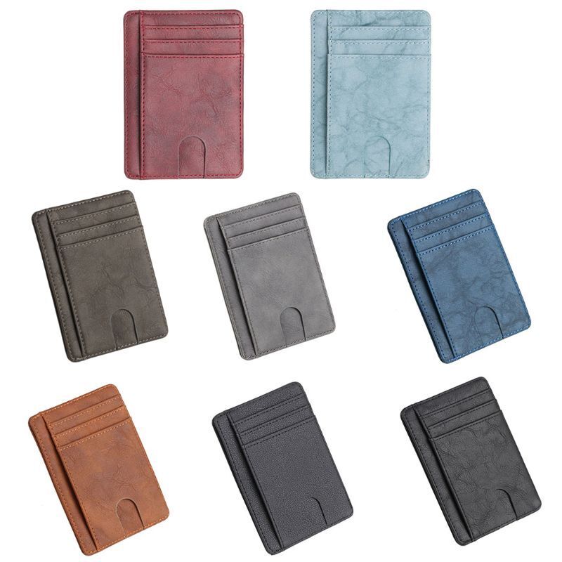 Leather Wallet RFID Slim