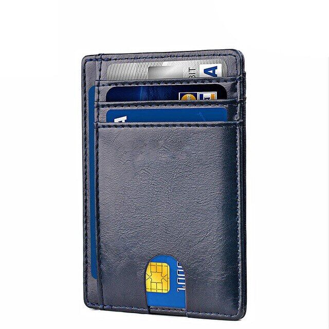 Leather Wallet RFID Slim
