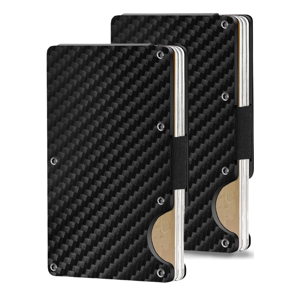Sleek Carbon Fiber RFID Men's Wallet