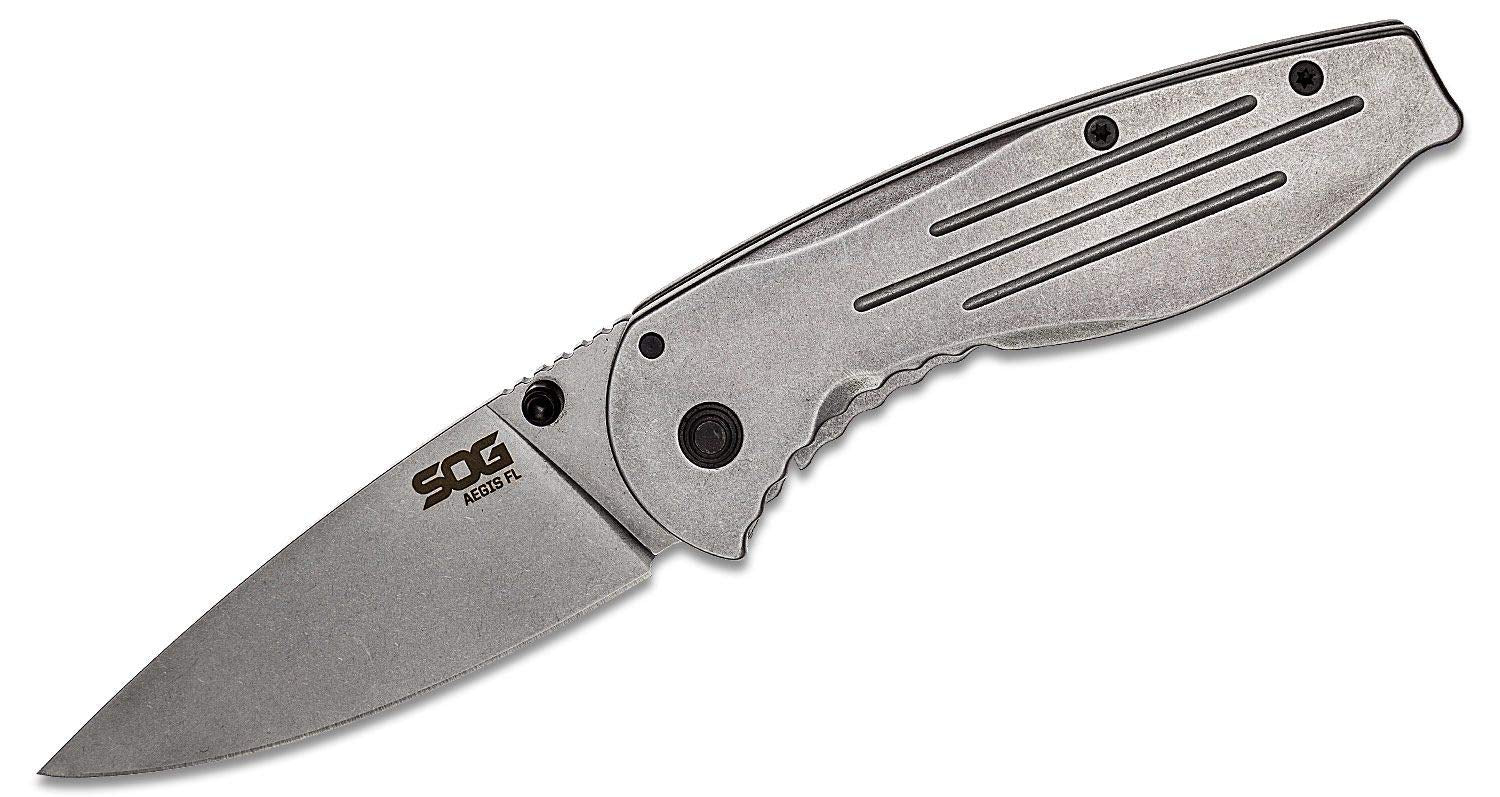 SOG- Aegis Frame Lock Folding Knife