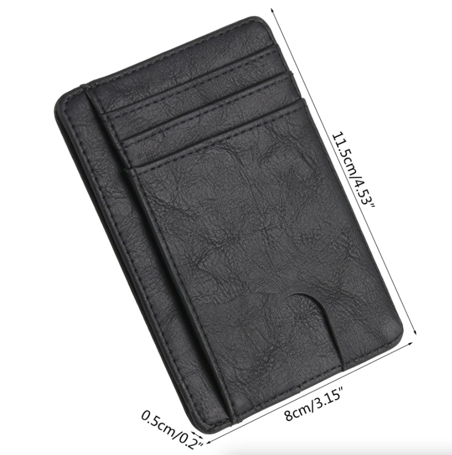 Leather Wallet RFID Slim