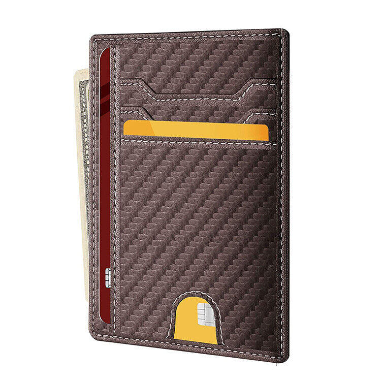 Leather Wallet RFID Slim