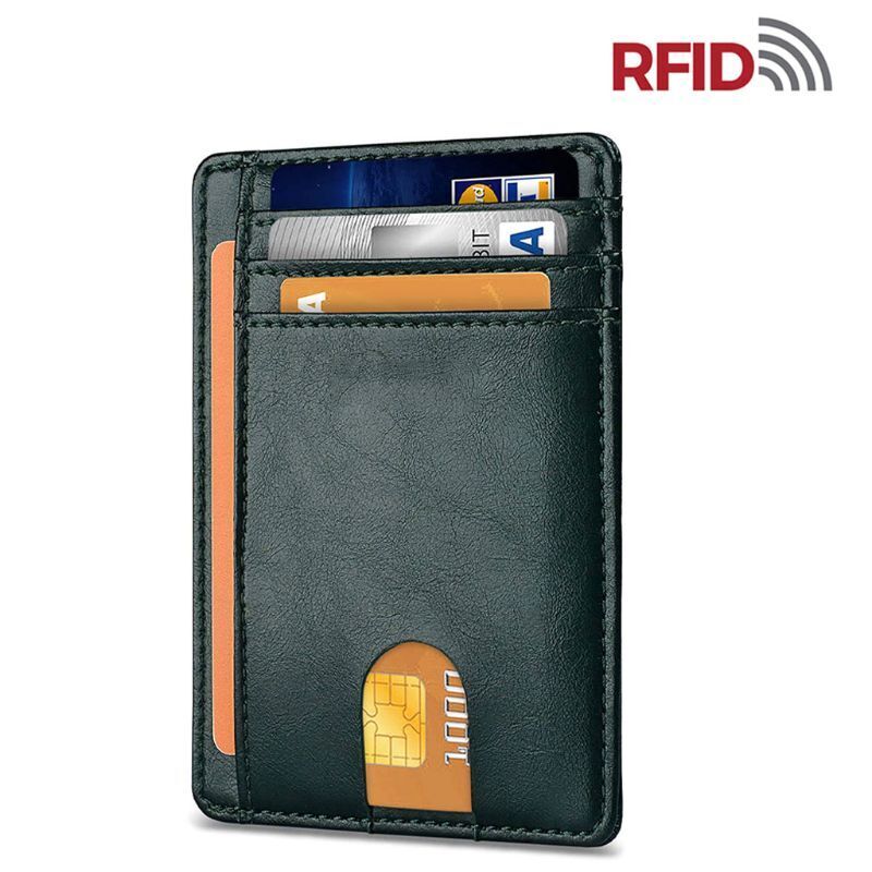 Leather Wallet RFID Slim