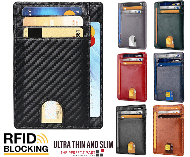 Leather Wallet RFID Slim