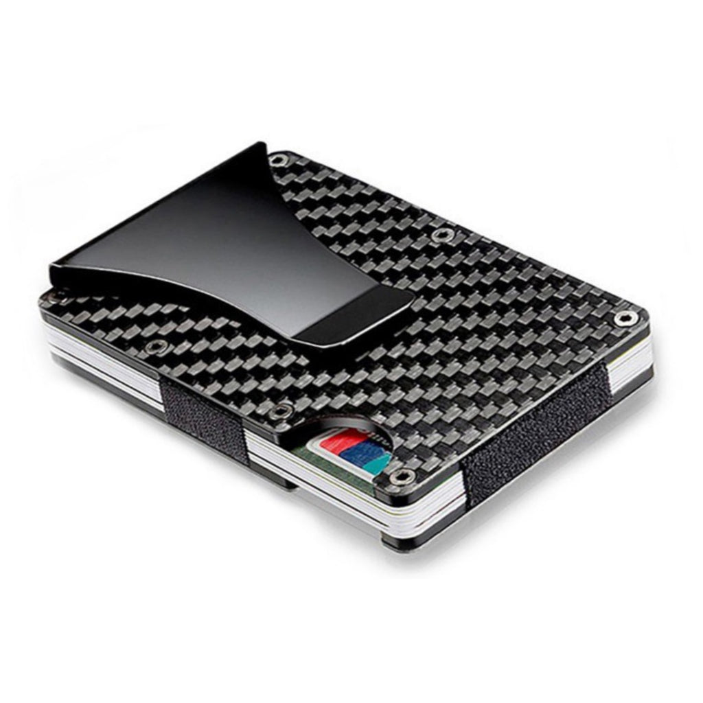 Sleek Carbon Fiber RFID Men's Wallet